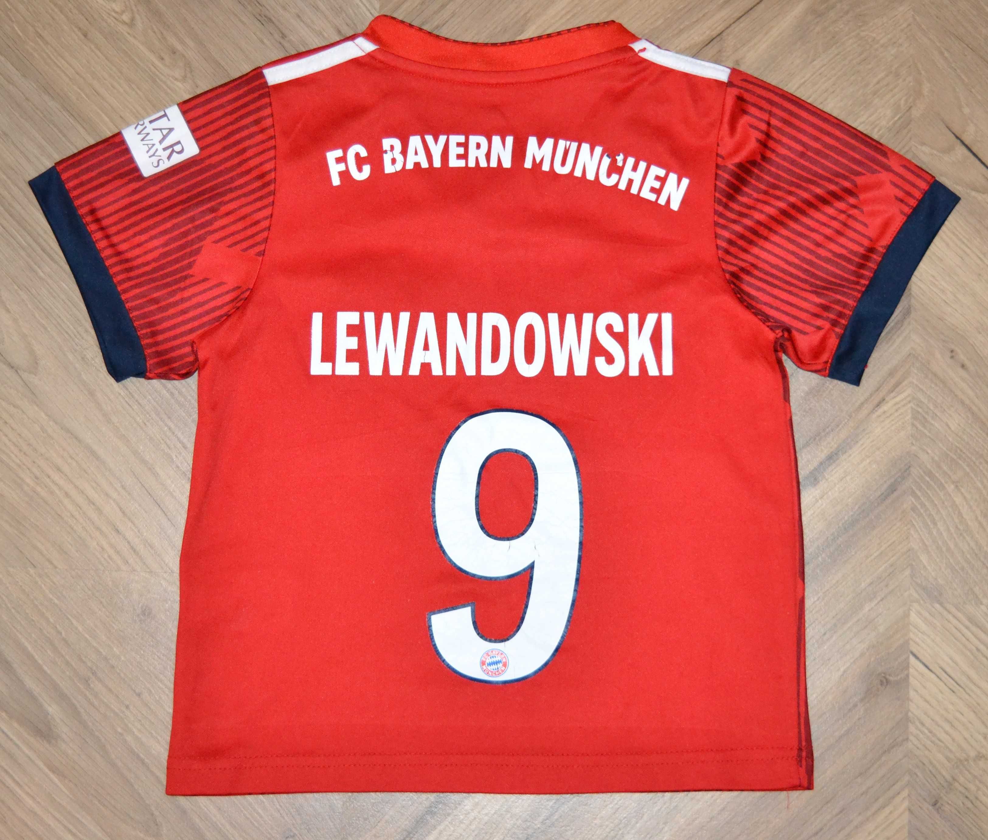 Adidas Bayern Monachium Lewandowski #9 sezon 18/19 koszulka dziecięca