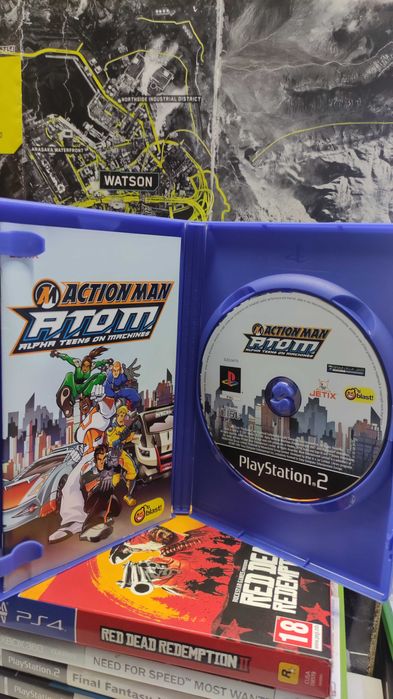 Action Man A.T.O.M Alpha Teens | PS2 | Sklep | Kraków |Wysyłka|Wymiana