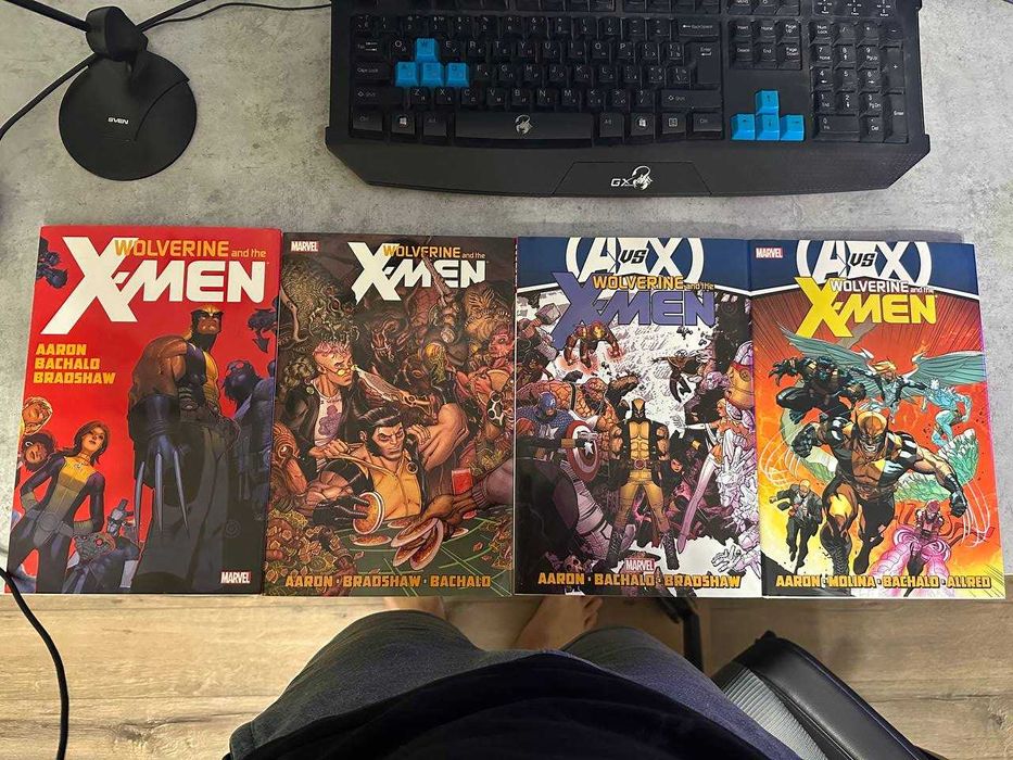Wolverine and the x-men hardcover комікси англійською
