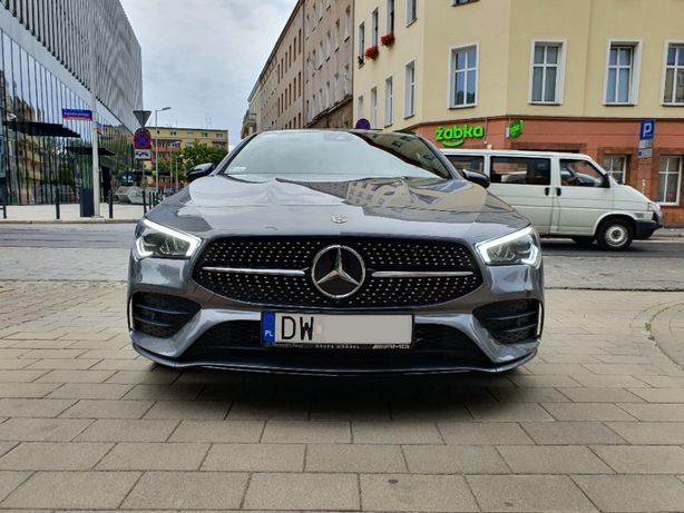 Atrapa Grill Mercedes CLA 2020r Wrocław kurier FREE