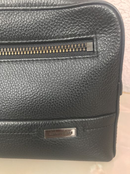 Барсетка шкіряна