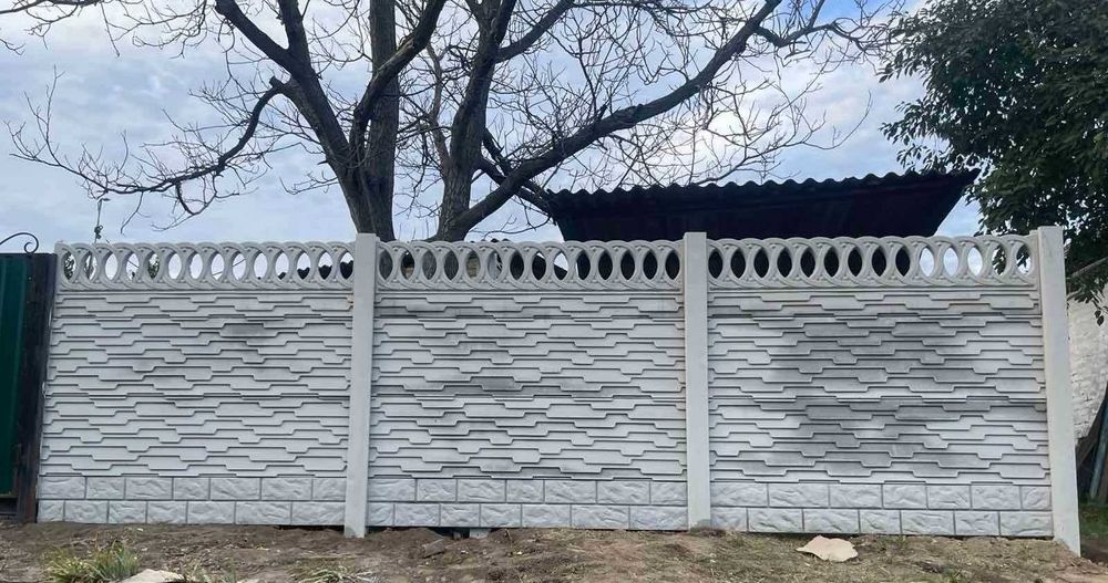 Європаркан, Єврозабор, Бетонний паркан, Огорожа, Забор, Ворота, Фіртка