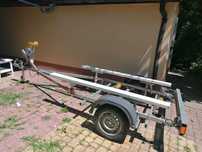 Przyczepa podłodziowa TEMA 750 kg - stan bardzo dobry !