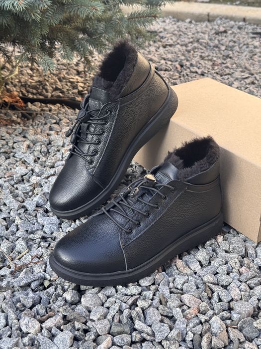 Чоловічі черевики на хутрі 40,41,42,43,44,45