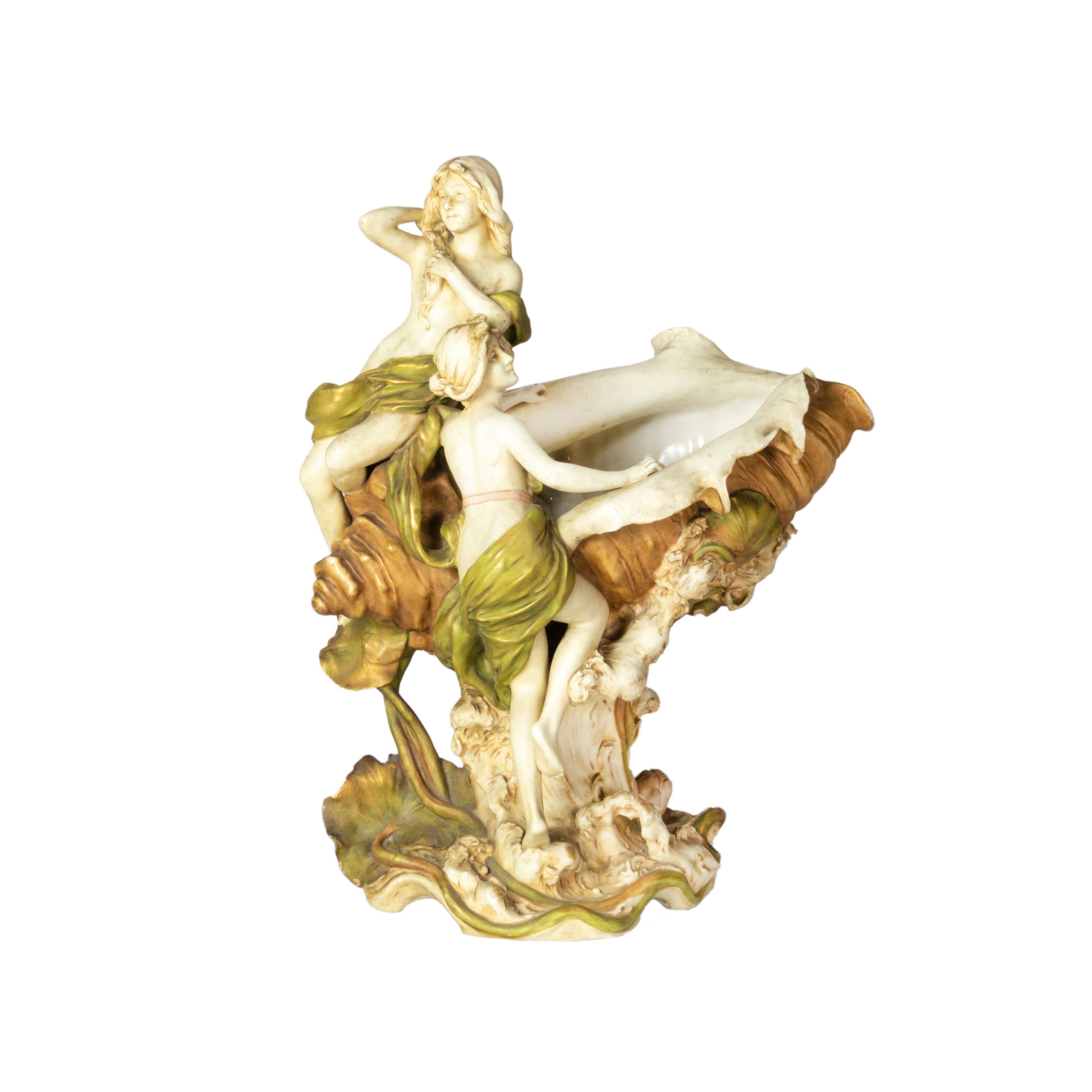 Vaso concha Royal Duxer Arte Nova | 1900