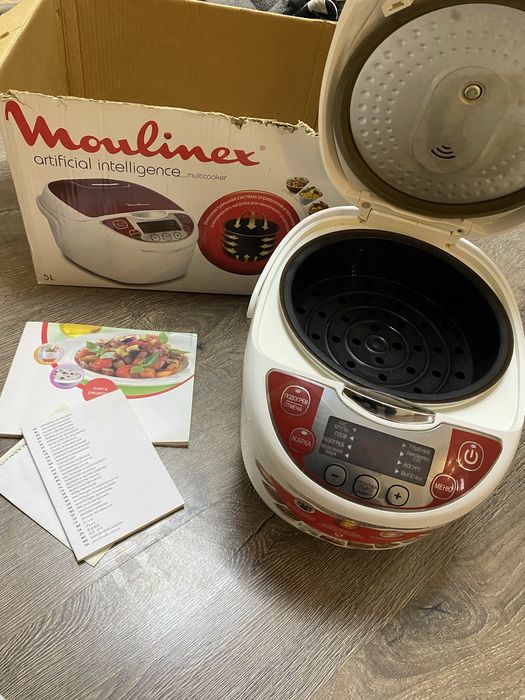 Мультиварка Moulinex MK7051, 5 л, 9 програм