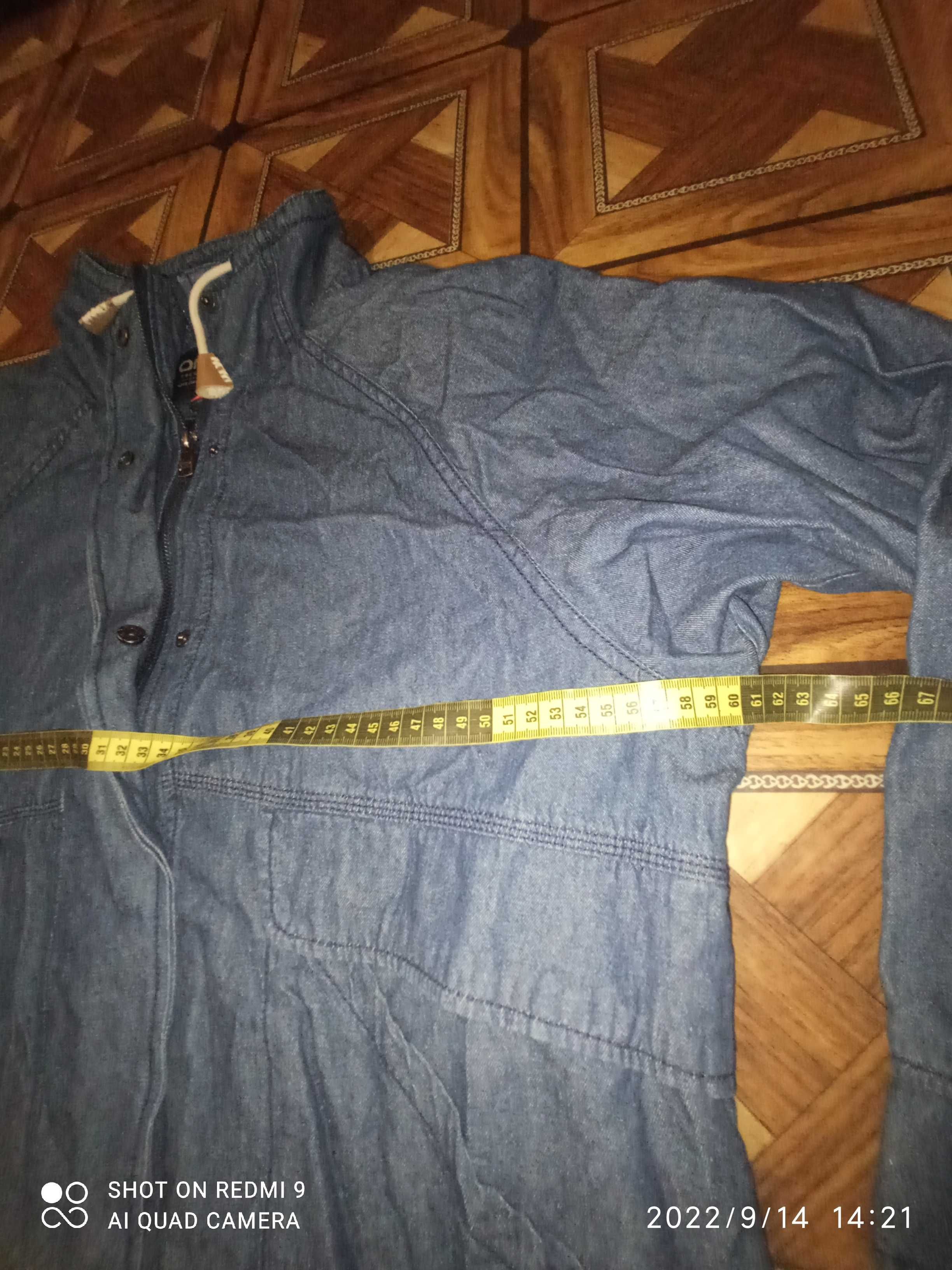 Куртка джинсова груди 120