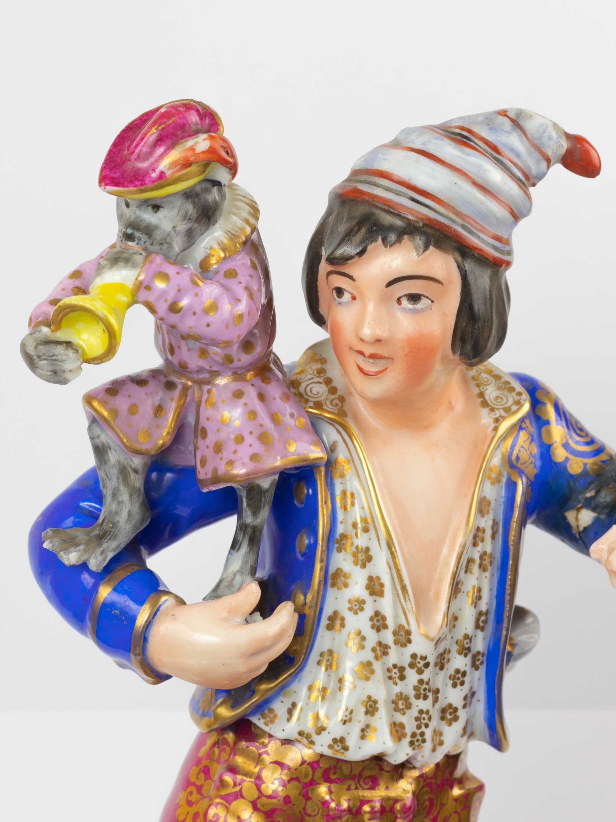 Estátuas casal porcelana Meissen