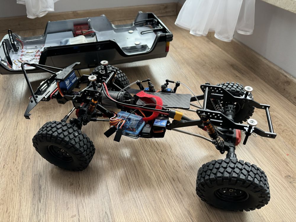 LCG INJORA Traxxas TRX4 Jeep Cherokee pickup nie axial