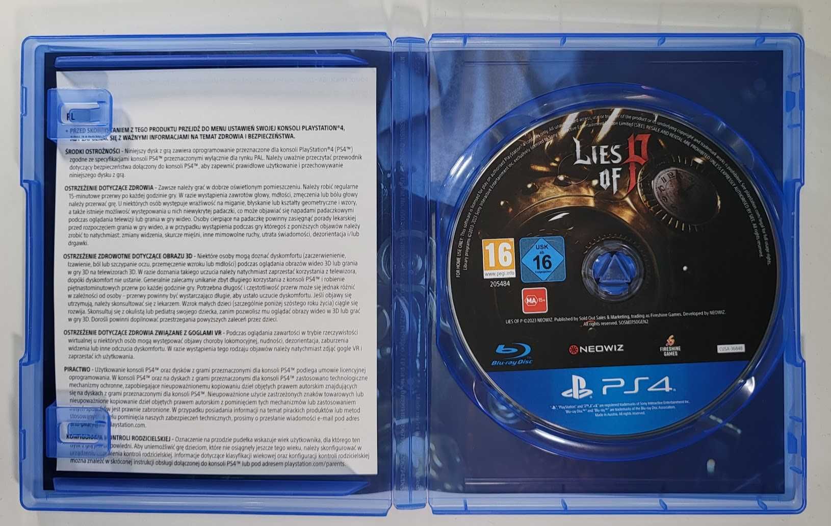 Lies of P / Gra PS4 / Sklep Perfect Blue / Skup gier używanych / WWA