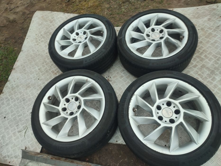 Alufelgi RH 5x112 Mercedes z oponami r17 225/45 lato