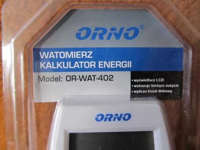 Watomierz kalkulator energii 2-fazowy OR-WAT-402 ORNO