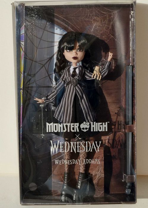 Лялька Monster High Wednesday Addams Монстер хай Венздей Nevermore