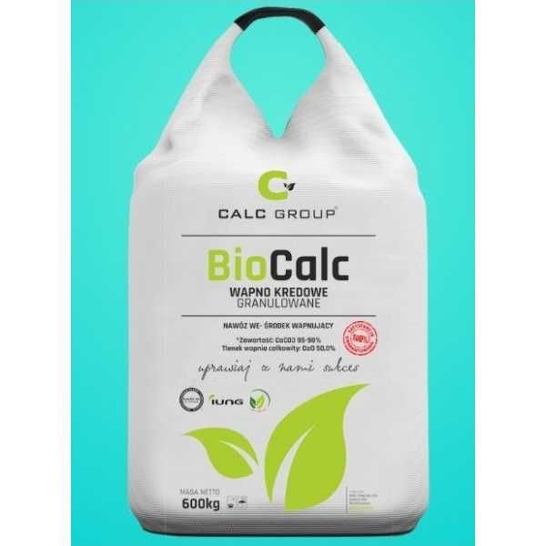 BIOCALC wapno kredowe * big bag 600kg * Ozorków * TANIO