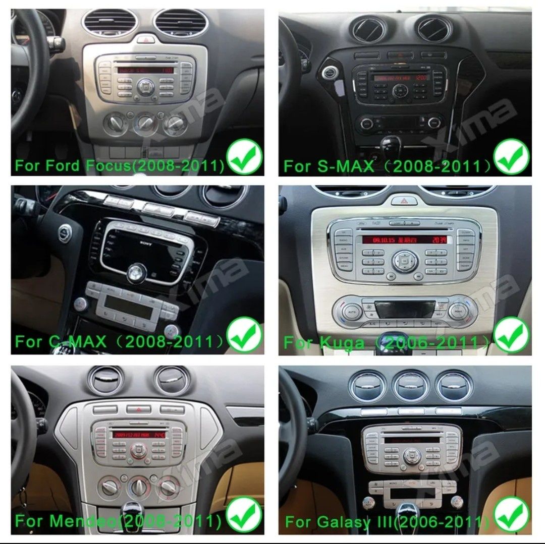 Radio 2 GB/32GB Ford Focus, C-Max, Mondeo mk4