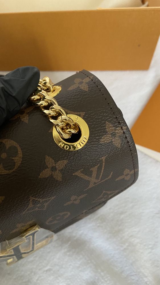 Жіноча сумочка з натуральної шкіри LV Louis Vuitton Луї Віттон
