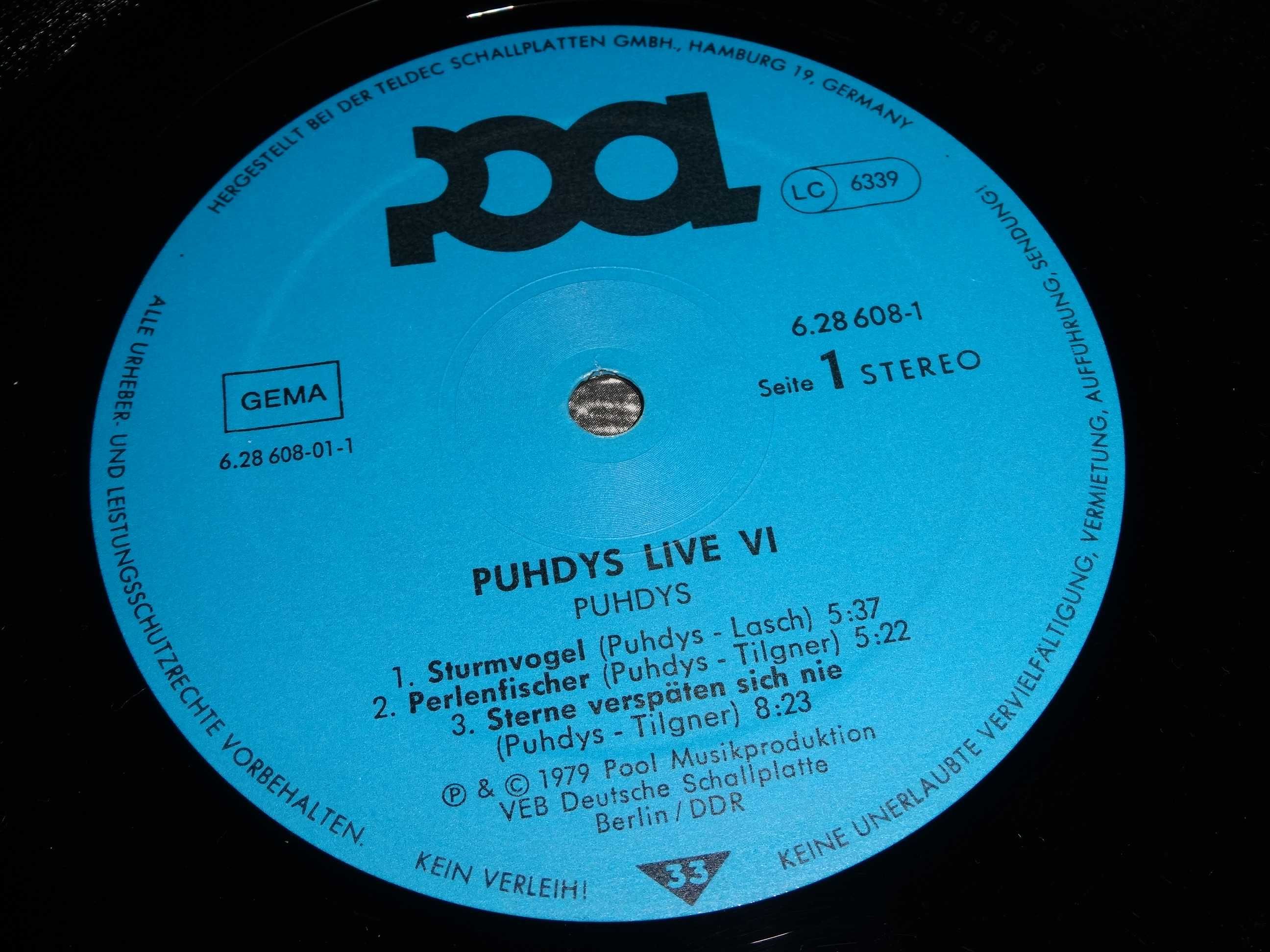 Вініловий альбом (2 LP) PUHDYS live 6.