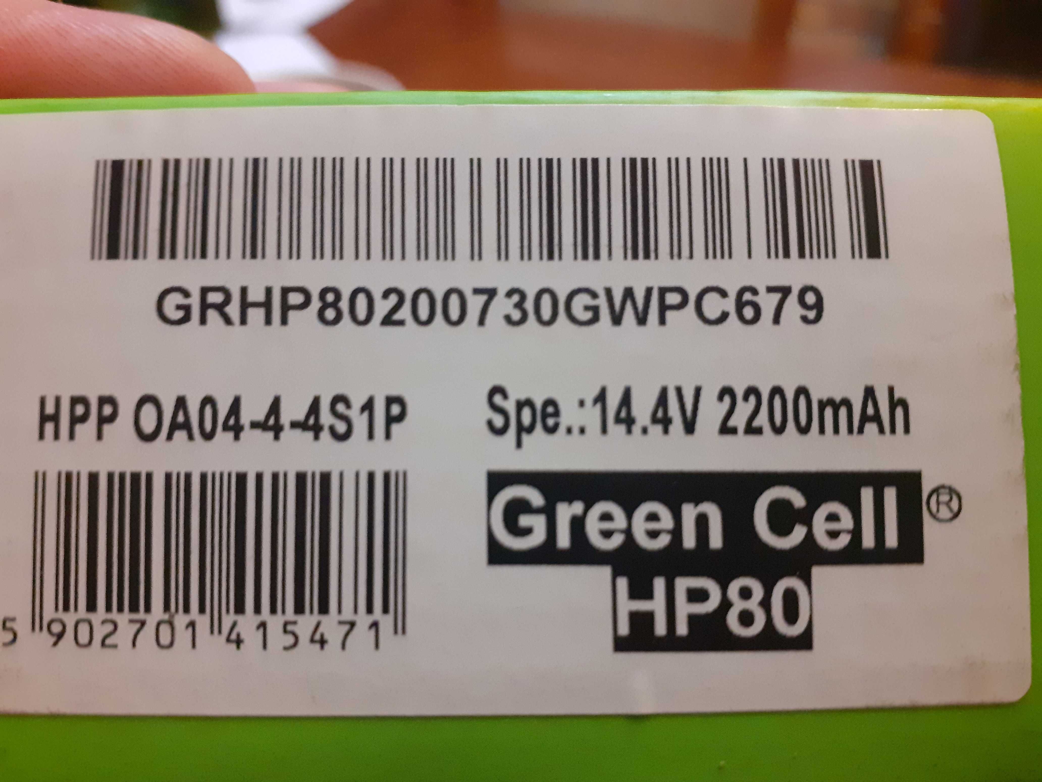 bateria do notebooka green cell 0a04 hstnn