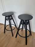 2 sztuki Ikea Dalfred hokery stołki barowe jak nowe