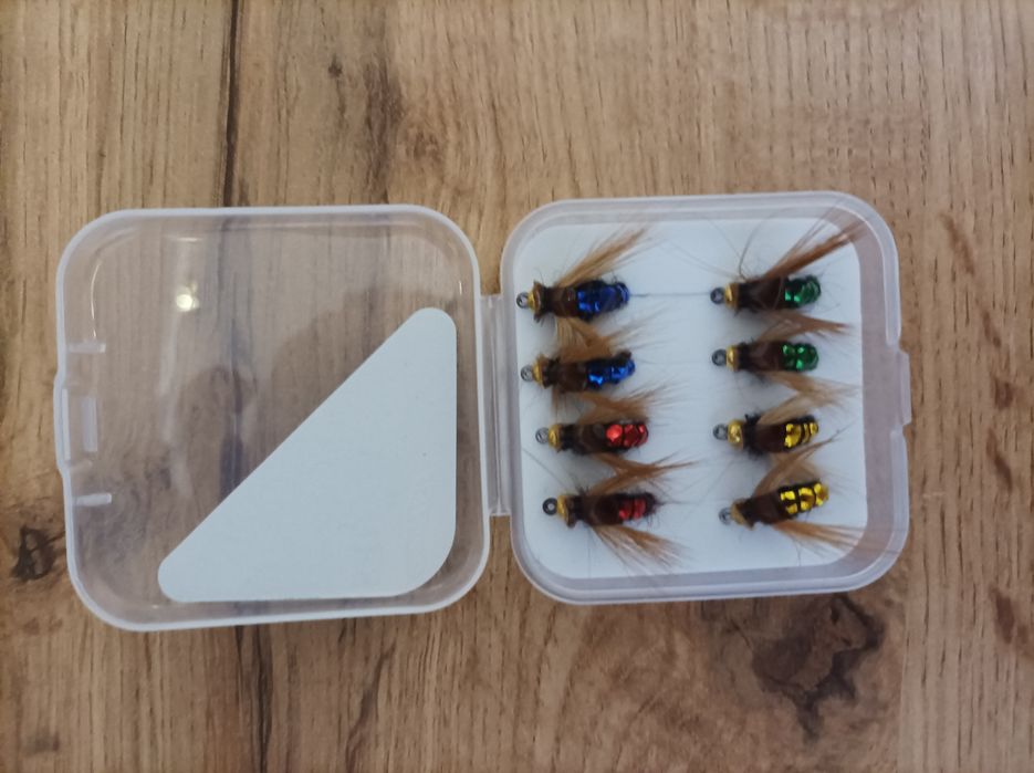 Sprzedam muchy wędkarskie 8sztuk