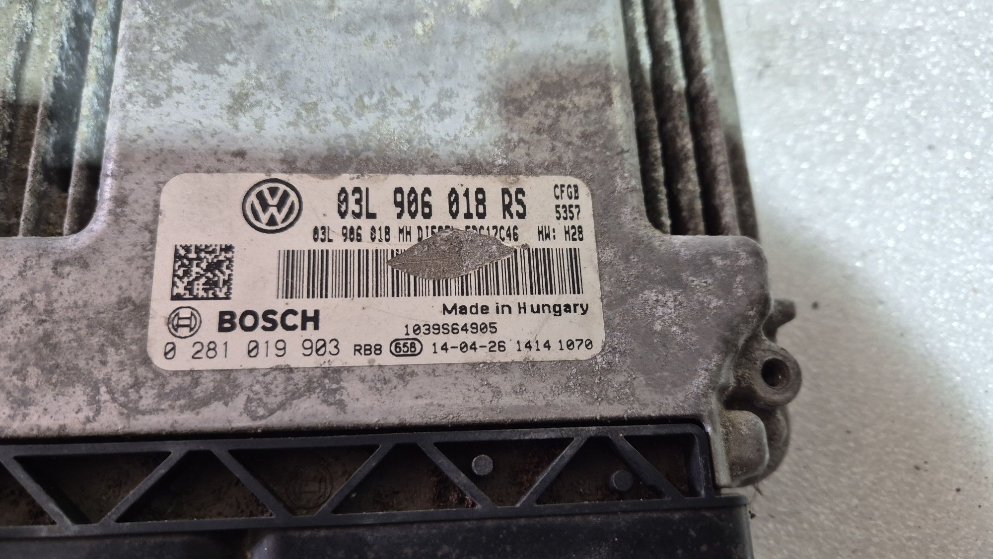 Sterownik komputer 2.0 tdi ECU skoda superb 2 II lift Europa bdb stani