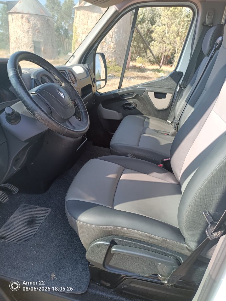 Renault master lll 9 lugares e caixa de carga