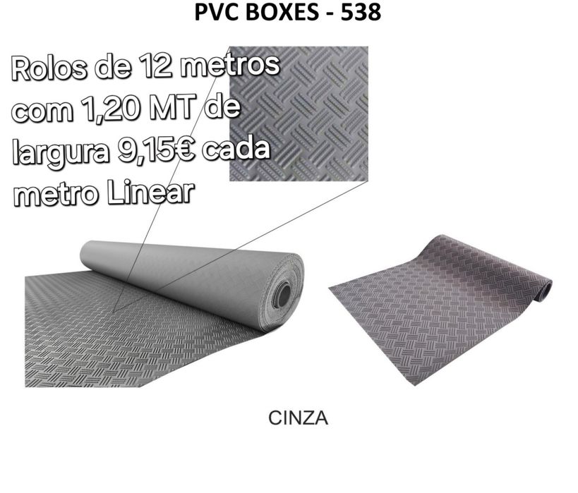Revestimento de PVC Aborrachado vários padrões, B
