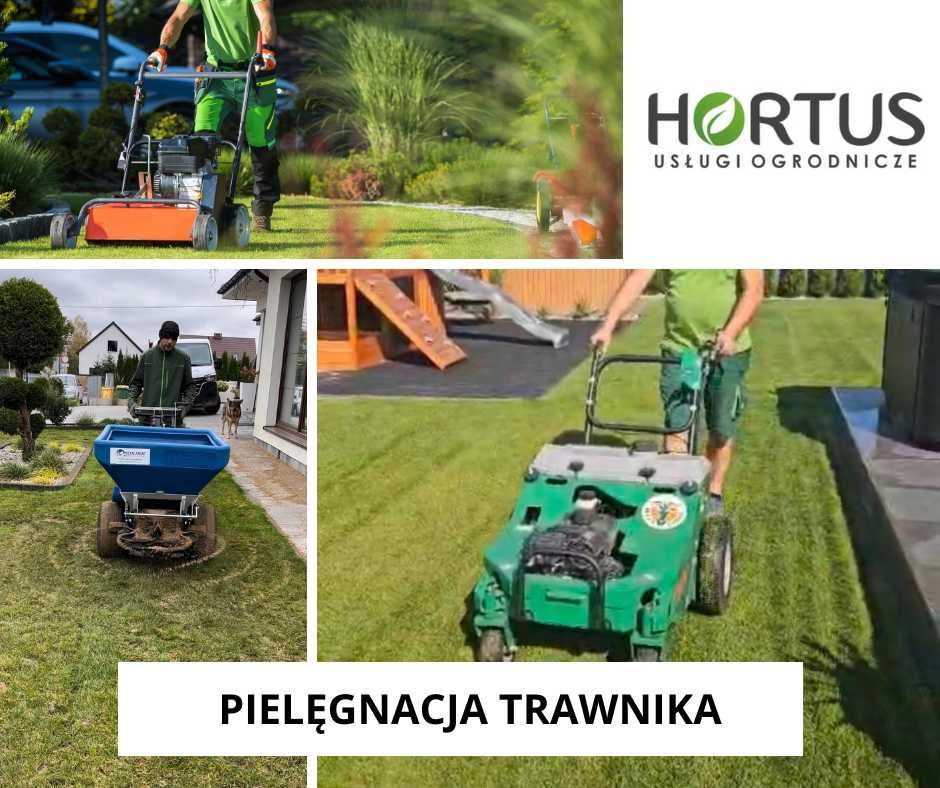 Usługi Ogrodnicze - Glebogryzarka -Trawniki -Nawadnianie- Drenaże