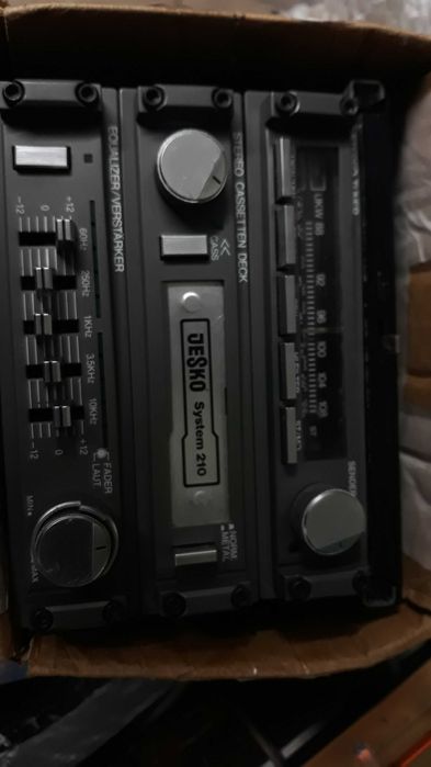 Radio magnetofon eqalizer