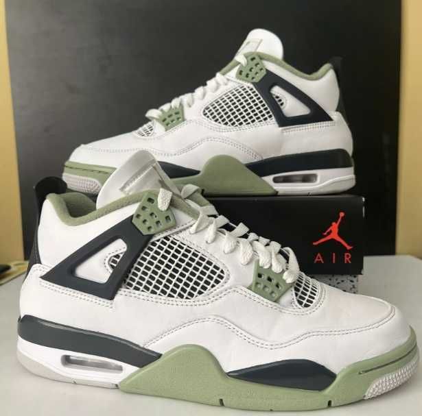 "Buty Trampki" Jordan_4_Retro_Seafoam_R.42