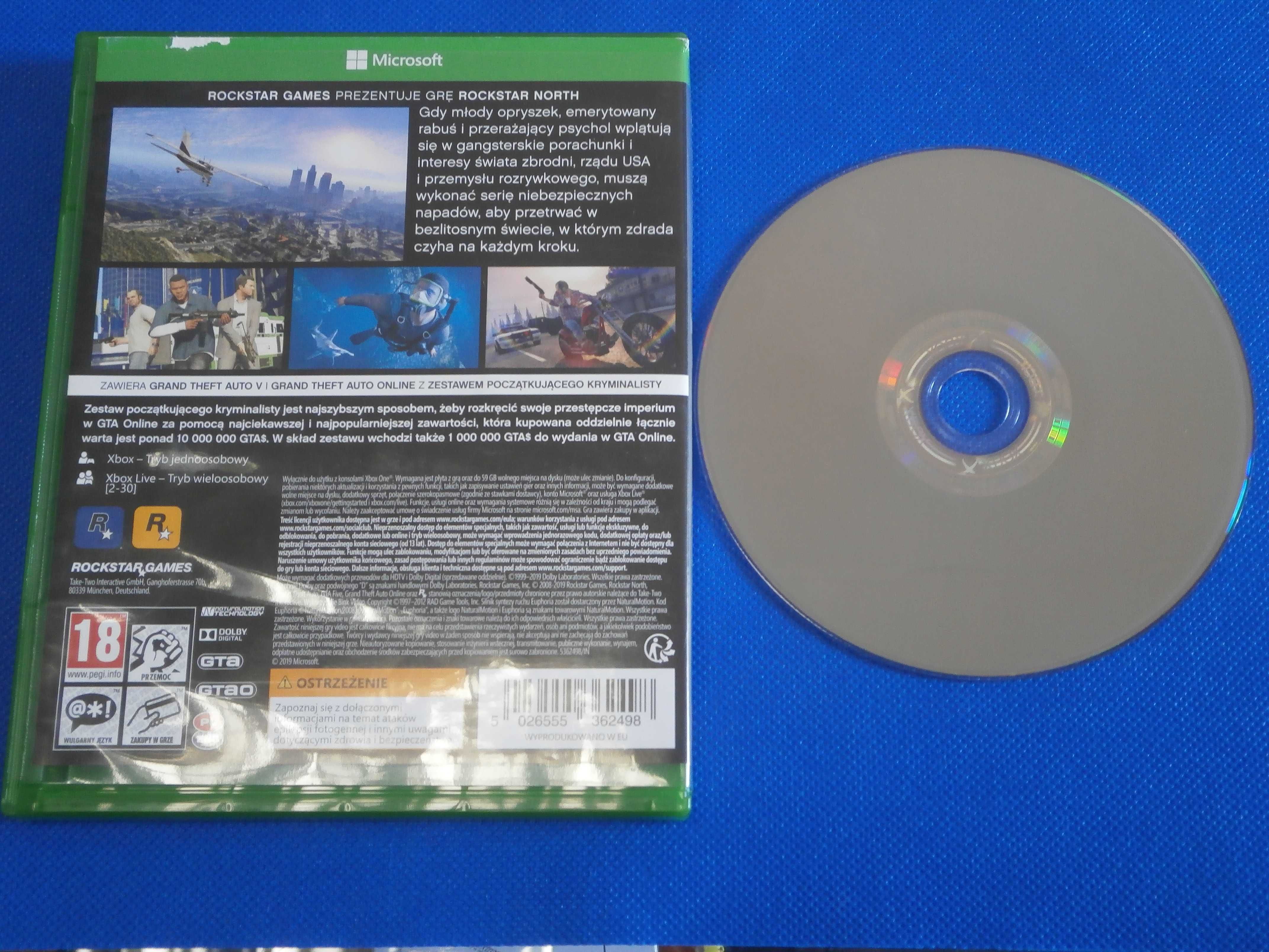 GTA V Premium Edition  XBOX ONE