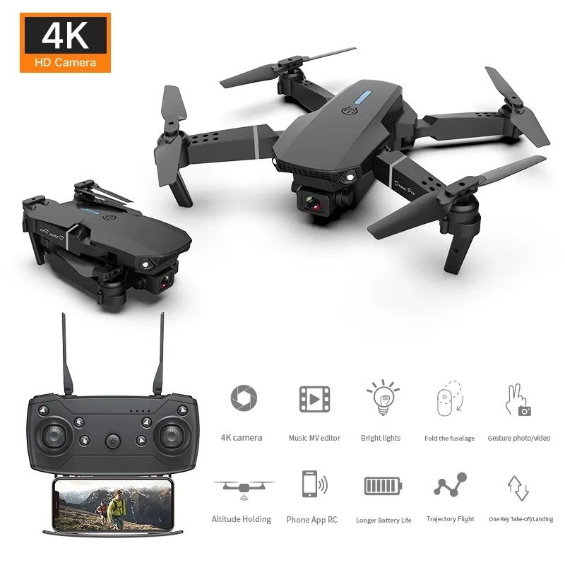 Drone flexível pro 4k