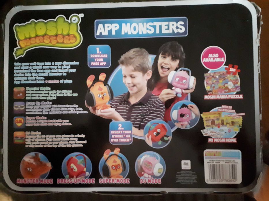 Moshi Monsters. Zestaw 2 maskotek.
