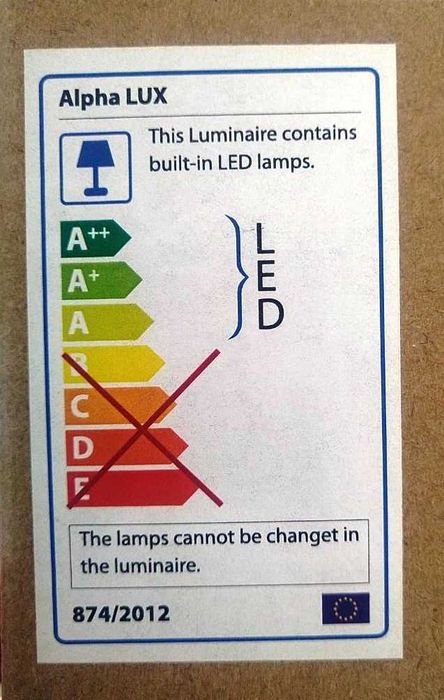 Абсолютно нова LED підсвітка для картин та дзеркал Aqua Rodos 7 Вт