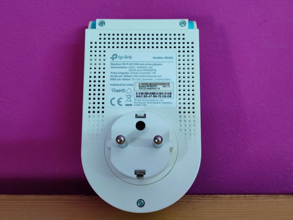TP-Link RE365 v1.0 Repetidor Wi-Fi Extender