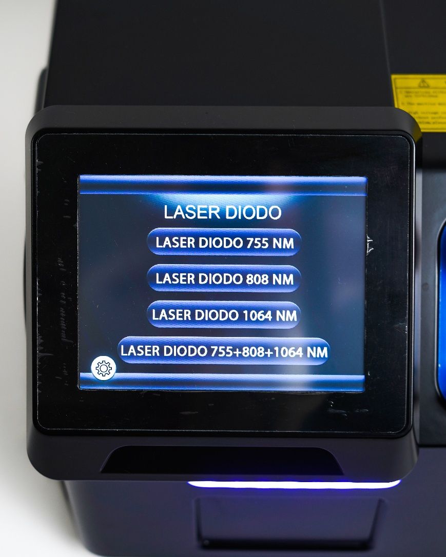 Máquina depilação a laser 3 ondas