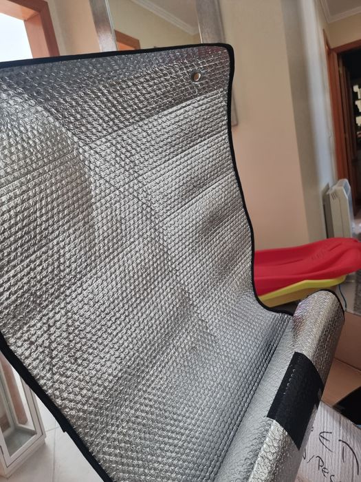 Suporte NOVO protector solar auto, parabrisa/tablier