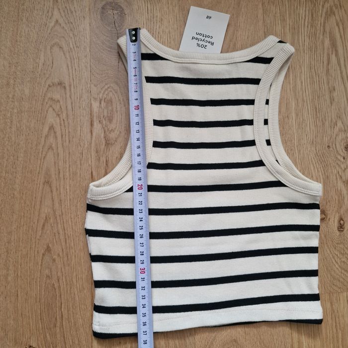 Top H&M XS damski paski