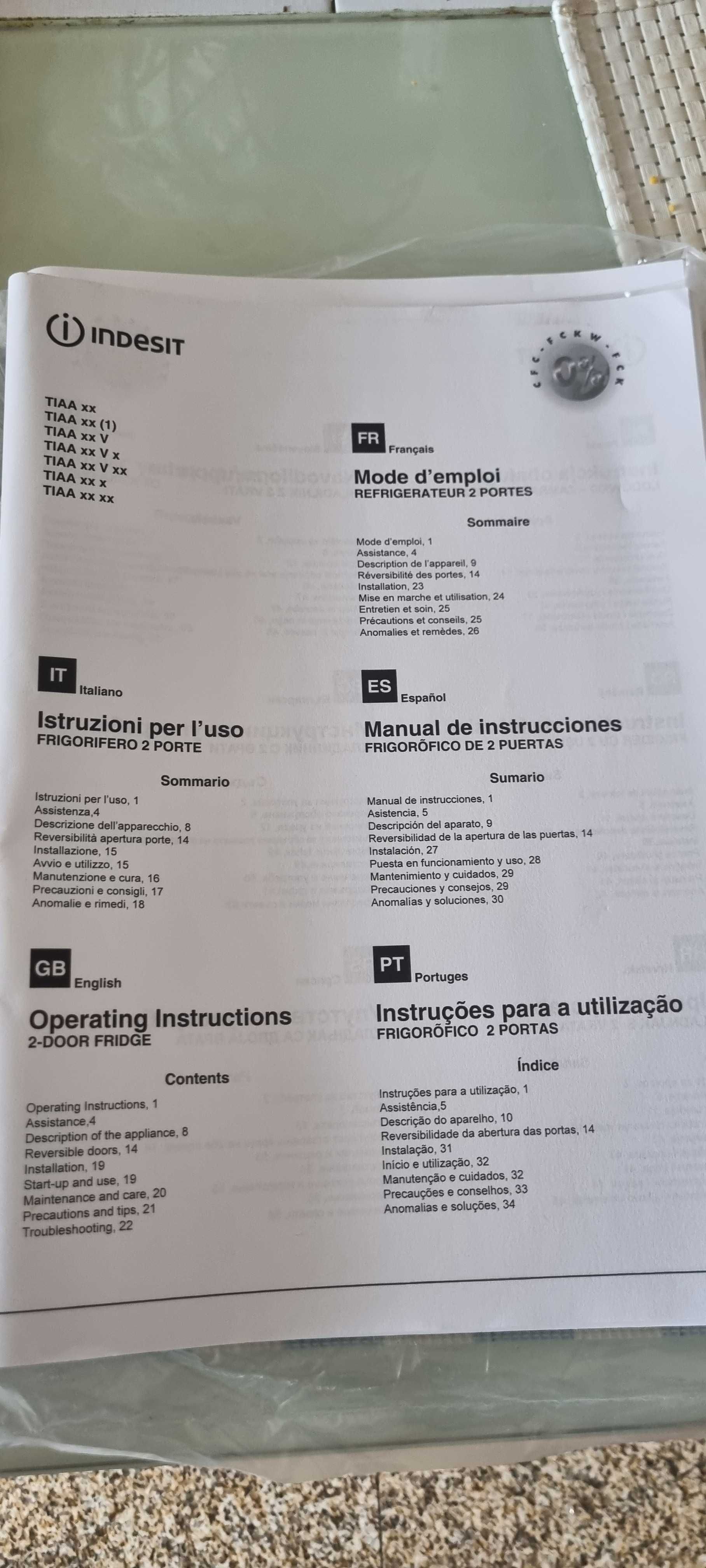 Frigorifico Indesit usado