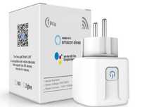 Gniazdko WIFI QNCX bluetooth programator czasowy Tuya licznik energii