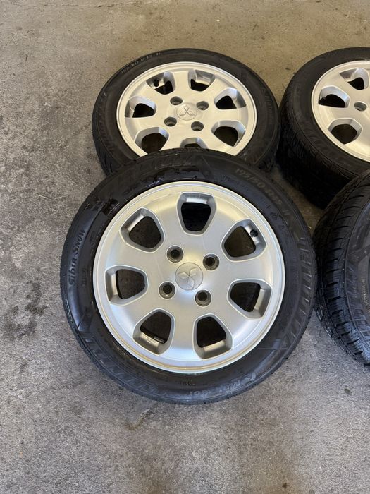 Koła zimowe 4x114,3 Mitsubishi 195/50 r15 5,5mm
