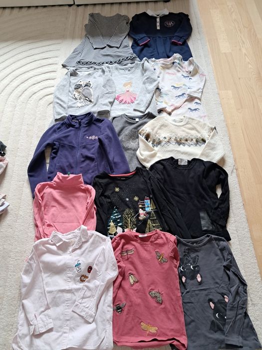 DUŻY! zestaw ubrań jesień zima!  116/122 Coccodrillo H&M Zara Smy