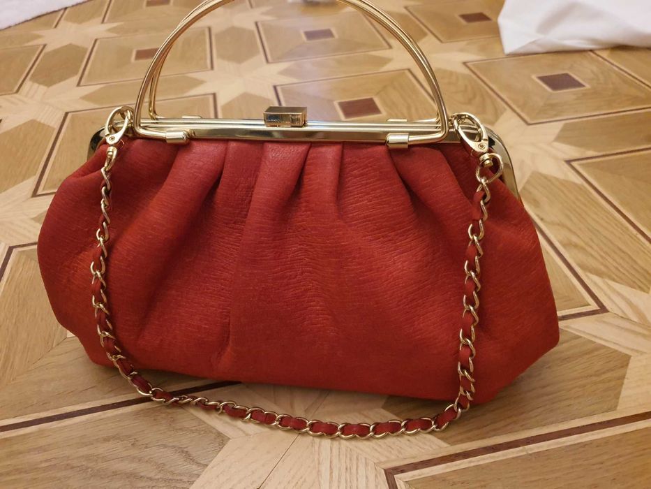 Сумочка натуральна шкіра Fellini