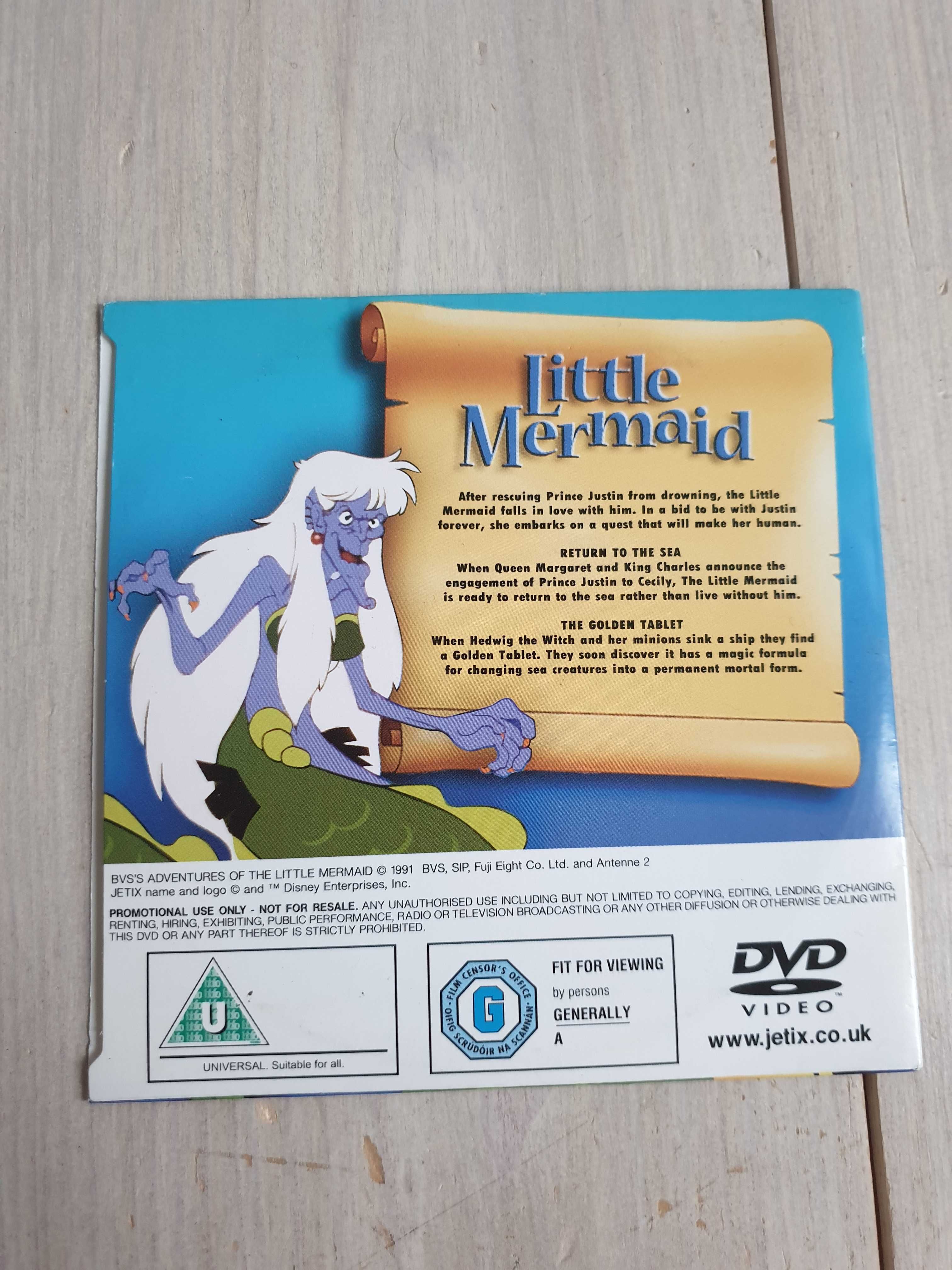 Płyta DVD Mała syrenka Little Mermaid po angielsku