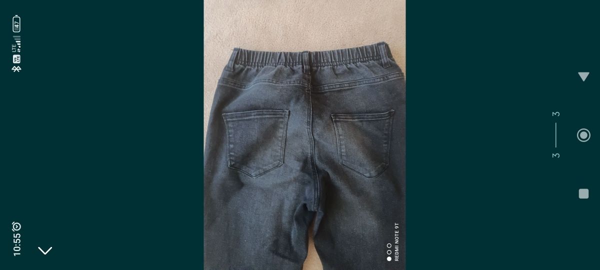 Spodnie jeansowe jegginsy