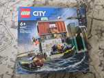 NOWE LEGO 60417 City - Policyjna motorówka i kryjówka złodziejaszków