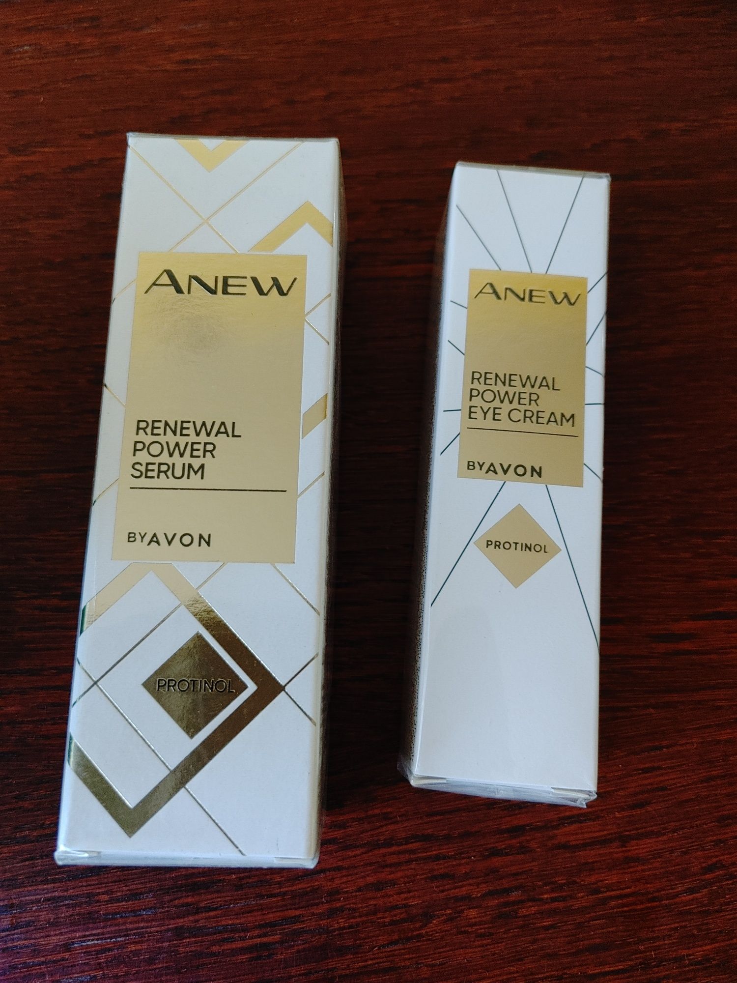 Zestaw anew serum+ krem pod oczy