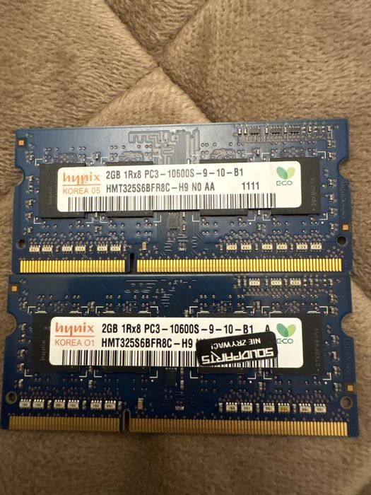 Оперативна память до ноутбука DDR3,2GB