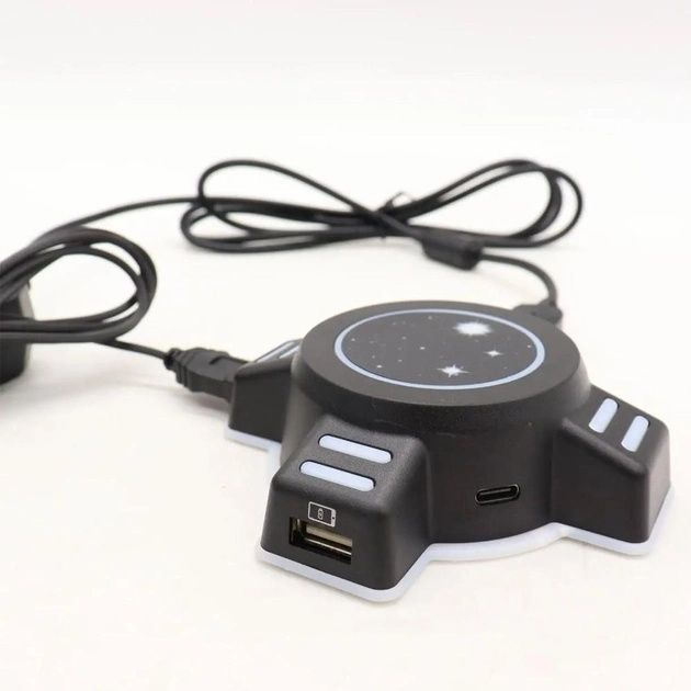 Ігровий набір для телефона 11в1 (Клавіатура/Миша/Хаб/Адаптер, Килимок)