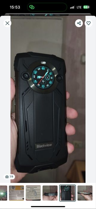 Смартфон Blackview BV8200 12/256GB NFC Black